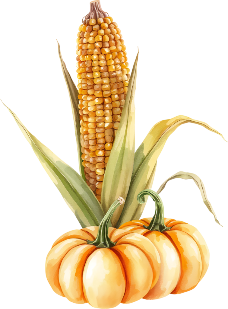 Featuring harvest corn and pumpkins, a rustic Autumn PNG illustration perfect for fall decor. 1 - Featuring harvest corn and pumpkins, a rustic Autumn PNG illustration perfect for fall decor. Free PNG Download