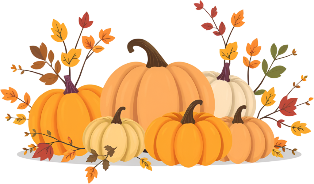 Enhance your creative projects with a charming pumpkin group Fall leaves PNG Illustration kit 1 - Enhance your creative projects with a charming pumpkin group Fall leaves PNG Illustration kit Free PNG Download