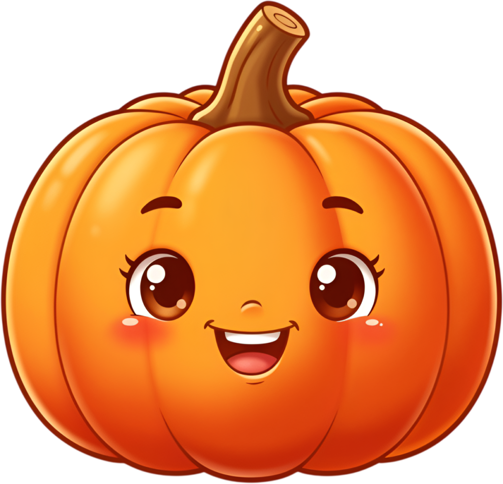 - Design with delight using this happy pumpkin with big eyes for an excited Fall PNG Illustration Free PNG Download