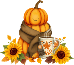 Acquire this cozy Autumn Pumpkin Basket Illustration, enriched with acorns and diverse fall leaves, an ideal PNG for warmth-themed projects 49 - Acquire this cozy Autumn Pumpkin Basket Illustration, enriched with acorns and diverse fall leaves, an ideal PNG for warmth-themed projects Free PNG Download