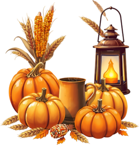 - Highlight Thanksgiving messages with this decorative 'Happy Thanksgiving Day' PNG, a rustic Autumn Illustration Clipart for seasonal posts Free PNG Download