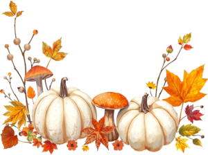 - Highlight Thanksgiving messages with this decorative 'Happy Thanksgiving Day' PNG, a rustic Autumn Illustration Clipart for seasonal posts Free PNG Download