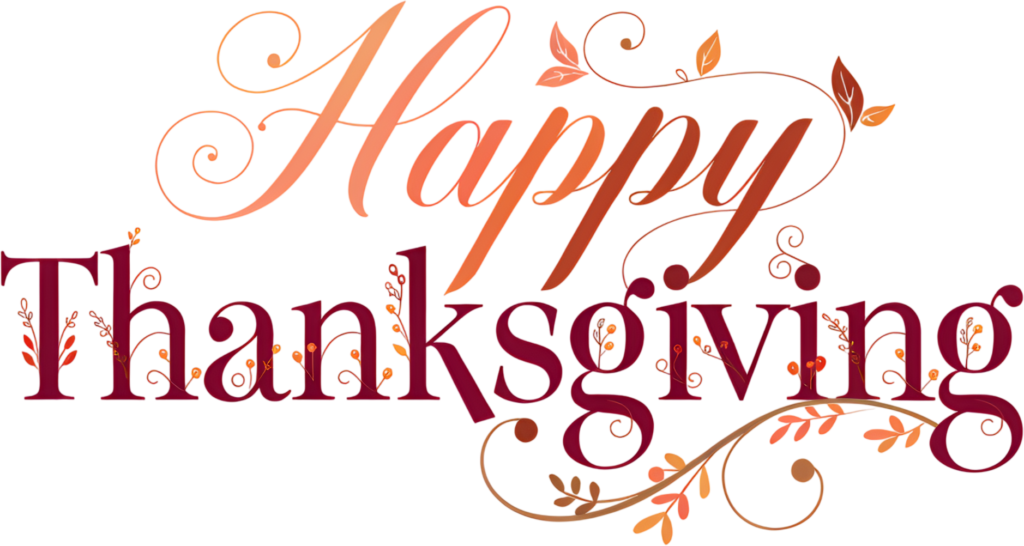 Festive "Happy Thanksgiving" gradient text featuring elegant swirling leaf and berry designs, perfect for joyful celebrations, a vibrant PNG Clipart 1 - Festive "Happy Thanksgiving" gradient text featuring elegant swirling leaf and berry designs, perfect for joyful celebrations, a vibrant PNG Clipart Free PNG Download