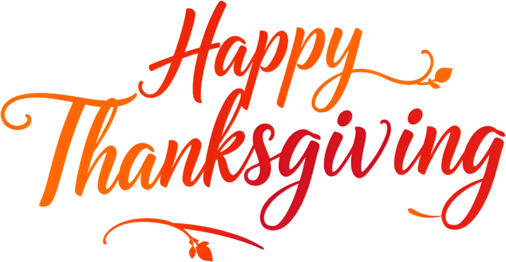 - Bring color to autumn crafts with this cheerful 'Happy Thanksgiving' PNG, a lively Fall Clipart Illustration for warm wishes Free PNG Download