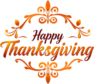 Deliver holiday cheer with this minimalist ‘Happy Thanksgiving’ PNG, a clean Autumn Clipart Illustration for simple elegance