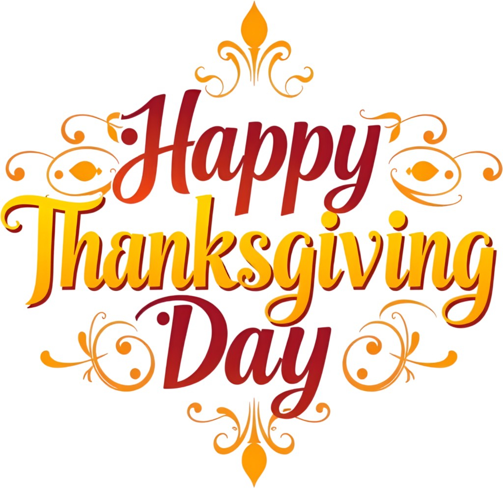 - Design captivating greetings with this charming 'Happy Thanksgiving' PNG, an endearing Fall Illustration Clipart for delightful crafts Free PNG Download