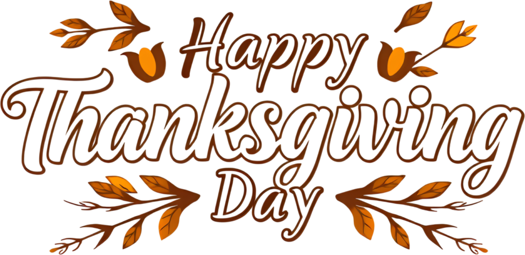Craft festive apparel with this cheerful 'Happy Thanksgiving Day' PNG, a playful Autumn Illustration Clipart for joyful merchandise 1 - Craft festive apparel with this cheerful 'Happy Thanksgiving Day' PNG, a playful Autumn Illustration Clipart for joyful merchandise Free PNG Download