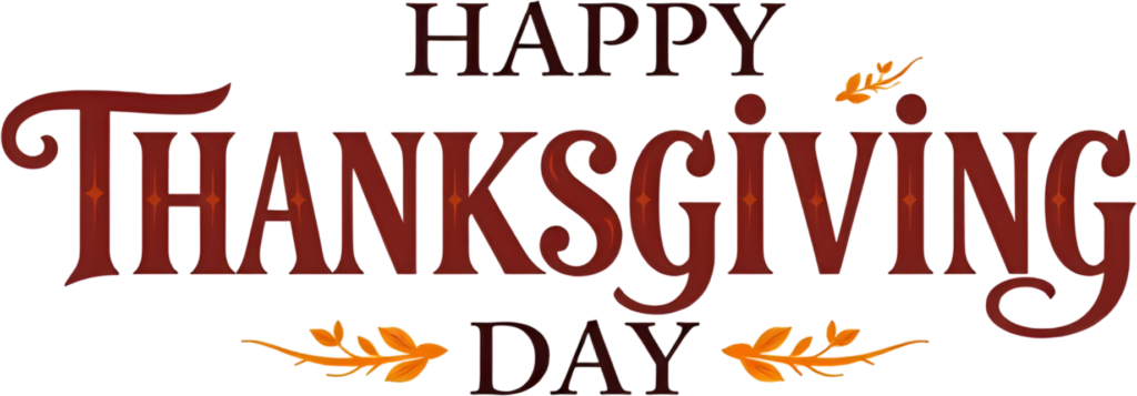 Unleash creativity with this vibrant 'Happy Thanksgiving Day' PNG, a bold Autumn Illustration Clipart for eye-catching designs 1 - Unleash creativity with this vibrant 'Happy Thanksgiving Day' PNG, a bold Autumn Illustration Clipart for eye-catching designs Free PNG Download