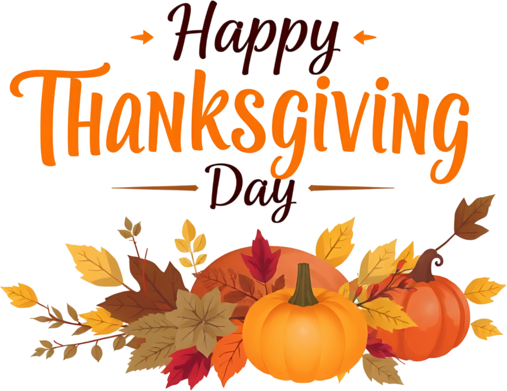 Commemorate the holiday with this elegant 'Happy Thanksgiving Day' PNG, a sophisticated Fall Clipart Illustration for premium projects 1 - Commemorate the holiday with this elegant 'Happy Thanksgiving Day' PNG, a sophisticated Fall Clipart Illustration for premium projects Free PNG Download