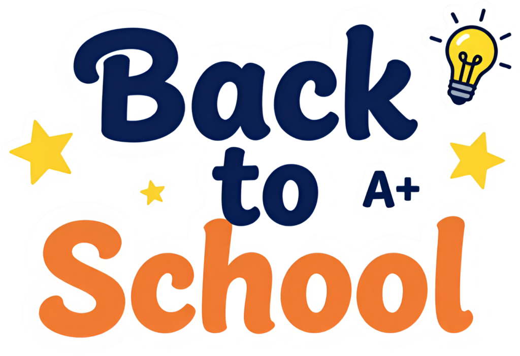 Engaging Back to School design, featuring A+ rating and bright stars, an expressive illustration clipart PNG 1 - Engaging Back to School design, featuring A+ rating and bright stars, an expressive illustration clipart PNG Free PNG Download