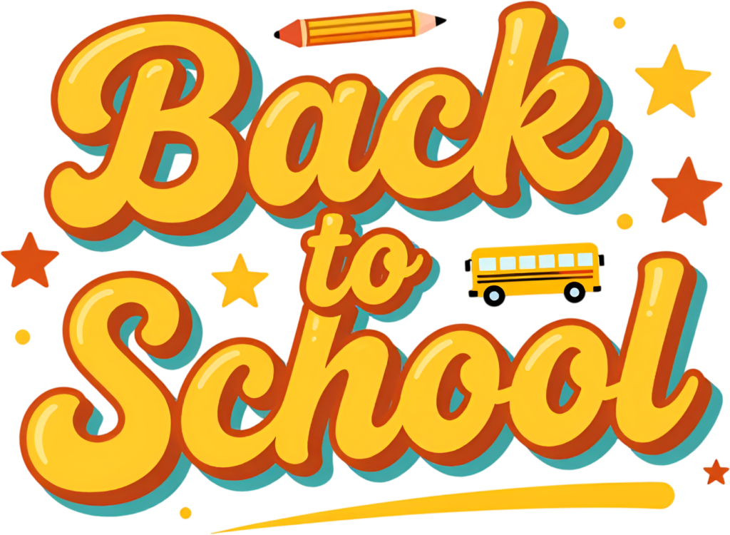 Adorn projects with this groovy retro "Back to School" wordmark, a vibrant PNG clipart for themed academic party supplies. 1 - Adorn projects with this groovy retro "Back to School" wordmark, a vibrant PNG clipart for themed academic party supplies. Free PNG Download