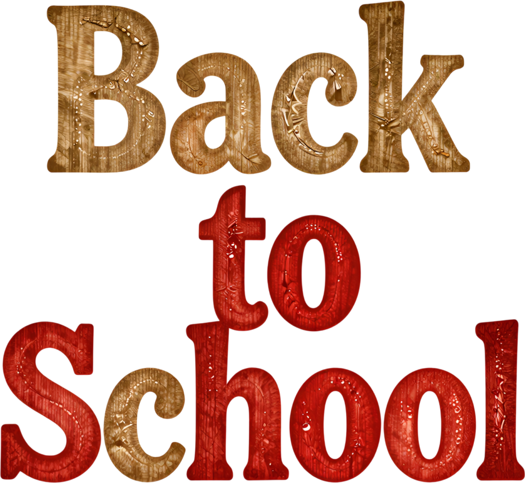 - Showcase tradition with this textured wood "Back to School" wordmark, a durable PNG clipart for heritage educational signage. Free PNG Download