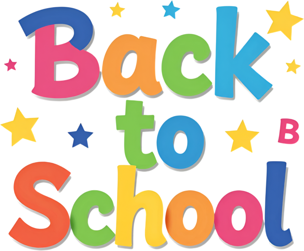 - Add cheer to learning with this playful multi-color "Back to School" wordmark, a cheerful PNG clipart for children's decor. Free PNG Download