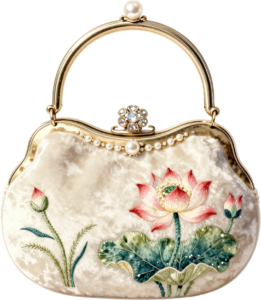 Celestial Blue Potli Pouch, featuring a delicate constellation and colorful blossoms, a unique Bridal PNG Clipart 55 - Celestial Blue Potli Pouch, featuring a delicate constellation and colorful blossoms, a unique Bridal PNG Clipart Free PNG Download