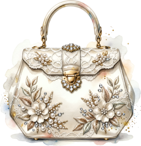 Velvet lotus clutch in a deep red hue, embellished with intricate lotus flowers and scattered crystals, a beautiful Wedding Purse PNG illustration 7 - Velvet lotus clutch in a deep red hue, embellished with intricate lotus flowers and scattered crystals, a beautiful Wedding Purse PNG illustration Free PNG Download