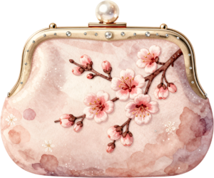 Intricate Lace Clutch embellished with vertical pearl strings, a stunning PNG for women's wedding clipart projects 21 - Intricate Lace Clutch embellished with vertical pearl strings, a stunning PNG for women's wedding clipart projects Free PNG Download