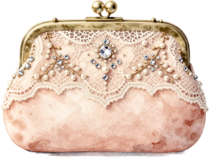 Unique Woven Clutch crafted with shimmering mother-of-pearl and pearls, a stunning PNG for women's luxury clipart 2 - Unique Woven Clutch crafted with shimmering mother-of-pearl and pearls, a stunning PNG for women's luxury clipart Free PNG Download