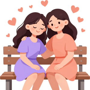 Friends talking circle watercolor illustration, an engaging group PNG asset for communication designs 54 - Friends talking circle watercolor illustration, an engaging group PNG asset for communication designs Free PNG Download