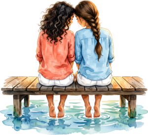 Enjoying coffee with Female Friends, lively PNG illustration capturing cafe moments and joy 17 - Enjoying coffee with Female Friends, lively PNG illustration capturing cafe moments and joy Free PNG Download