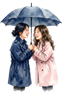 Enjoying coffee with Female Friends, lively PNG illustration capturing cafe moments and joy 10 - Enjoying coffee with Female Friends, lively PNG illustration capturing cafe moments and joy Free PNG Download