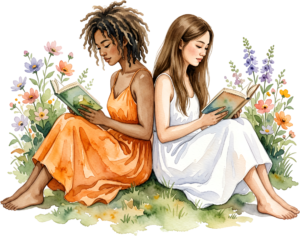 Enjoying coffee with Female Friends, lively PNG illustration capturing cafe moments and joy 8 - Enjoying coffee with Female Friends, lively PNG illustration capturing cafe moments and joy Free PNG Download