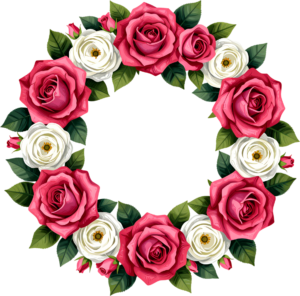 Berries Rose Frame Flower illustration, a delicate PNG for charming wedding invites and elegant event decor 40 - Berries Rose Frame Flower illustration, a delicate PNG for charming wedding invites and elegant event decor Free PNG Download