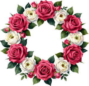 White roses forming an elegant corner frame, a classic Flower PNG Clipart border element set 41 - White roses forming an elegant corner frame, a classic Flower PNG Clipart border element set Free PNG Download