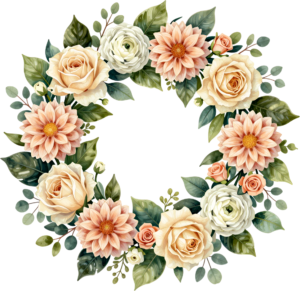Berries Rose Frame Flower illustration, a delicate PNG for charming wedding invites and elegant event decor 45 - Berries Rose Frame Flower illustration, a delicate PNG for charming wedding invites and elegant event decor Free PNG Download