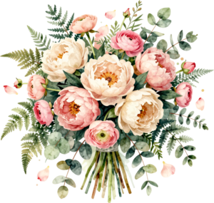 Dramatic Purple Rose and Blue Delphinium Bouquet Clipart for unique Gothic Wedding themes, striking PNG graphic 20 - Dramatic Purple Rose and Blue Delphinium Bouquet Clipart for unique Gothic Wedding themes, striking PNG graphic Free PNG Download