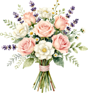 Whimsical Woodland Rose Bouquet Clipart with Ferns and Ivy for enchanting Forest Wedding themes, a charming PNG asset 17 - Whimsical Woodland Rose Bouquet Clipart with Ferns and Ivy for enchanting Forest Wedding themes, a charming PNG asset Free PNG Download