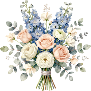 Whimsical Woodland Rose Bouquet Clipart with Ferns and Ivy for enchanting Forest Wedding themes, a charming PNG asset 16 - Whimsical Woodland Rose Bouquet Clipart with Ferns and Ivy for enchanting Forest Wedding themes, a charming PNG asset Free PNG Download