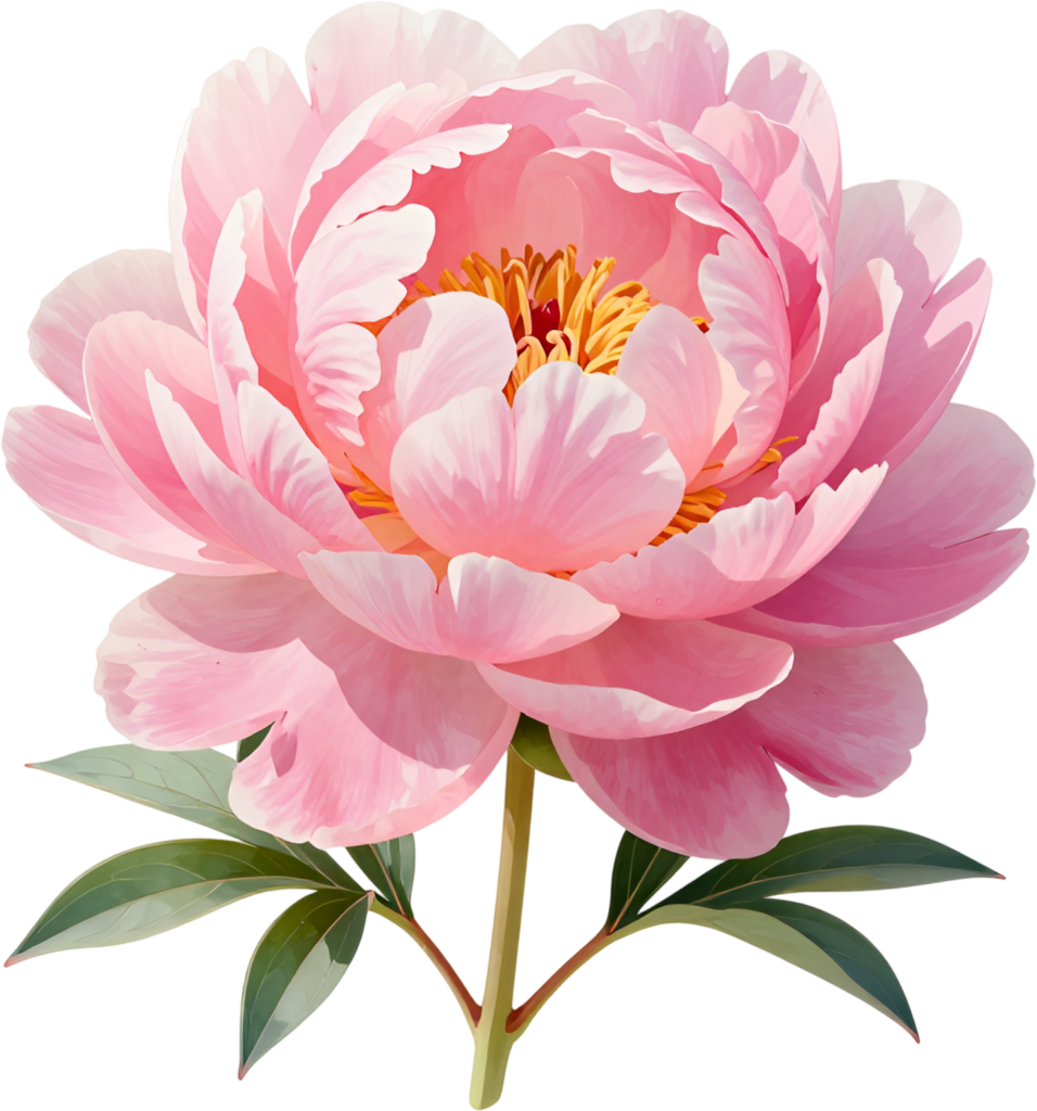 Lush Pink Peony blossom exquisite watercolor Clipart perfect for luxurious spring Flower PNG designs 1 - Lush Pink Peony blossom exquisite watercolor Clipart perfect for luxurious spring Flower PNG designs Free PNG Download