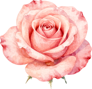 Peony and pink rose with eucalyptus and berries, a beautiful Flower PNG Clipart corner graphic 54 - Peony and pink rose with eucalyptus and berries, a beautiful Flower PNG Clipart corner graphic Free PNG Download