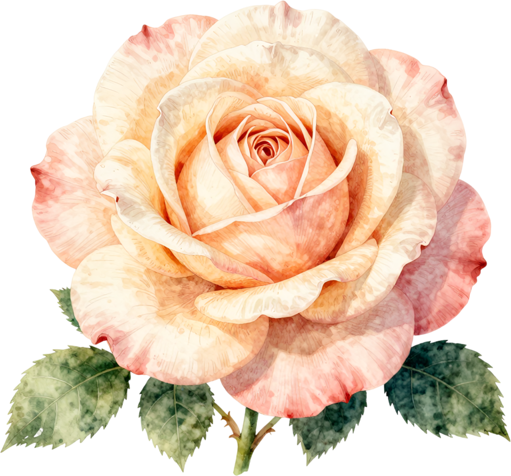 Exquisite Elegant Rose blush watercolor artwork perfect for romantic wedding Flower PNG Clipart 1 - Exquisite Elegant Rose blush watercolor artwork perfect for romantic wedding Flower PNG Clipart Free PNG Download