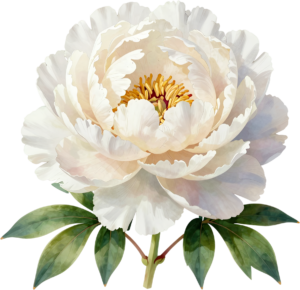 - Camellia Blossom, exquisite white layered Flower PNG illustration for elegant winter weddings and sophisticated branding elements Free PNG Download