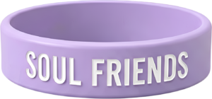 A delicate peach colored 'BFF' silicone wristband with raised white letters, perfect for a subtle PNG Clipart design 20 - A delicate peach colored 'BFF' silicone wristband with raised white letters, perfect for a subtle PNG Clipart design Free PNG Download
