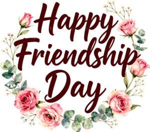 - Package your message with a stylized gift box featuring "Happy Friendship Day" text and a charming polka dot pattern, perfect for greetings PNG clipart. Free PNG Download