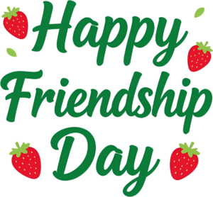 - Package your message with a stylized gift box featuring "Happy Friendship Day" text and a charming polka dot pattern, perfect for greetings PNG clipart. Free PNG Download