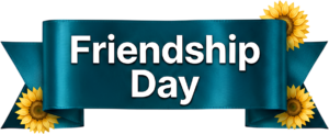 - Package your message with a stylized gift box featuring "Happy Friendship Day" text and a charming polka dot pattern, perfect for greetings PNG clipart. Free PNG Download