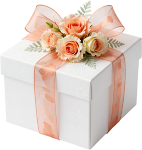 Create elegant compositions with this refined Gift Box Clipart stack, showcasing roses and eucalyptus, a pristine PNG for sophisticated events 32 - Create elegant compositions with this refined Gift Box Clipart stack, showcasing roses and eucalyptus, a pristine PNG for sophisticated events Free PNG Download