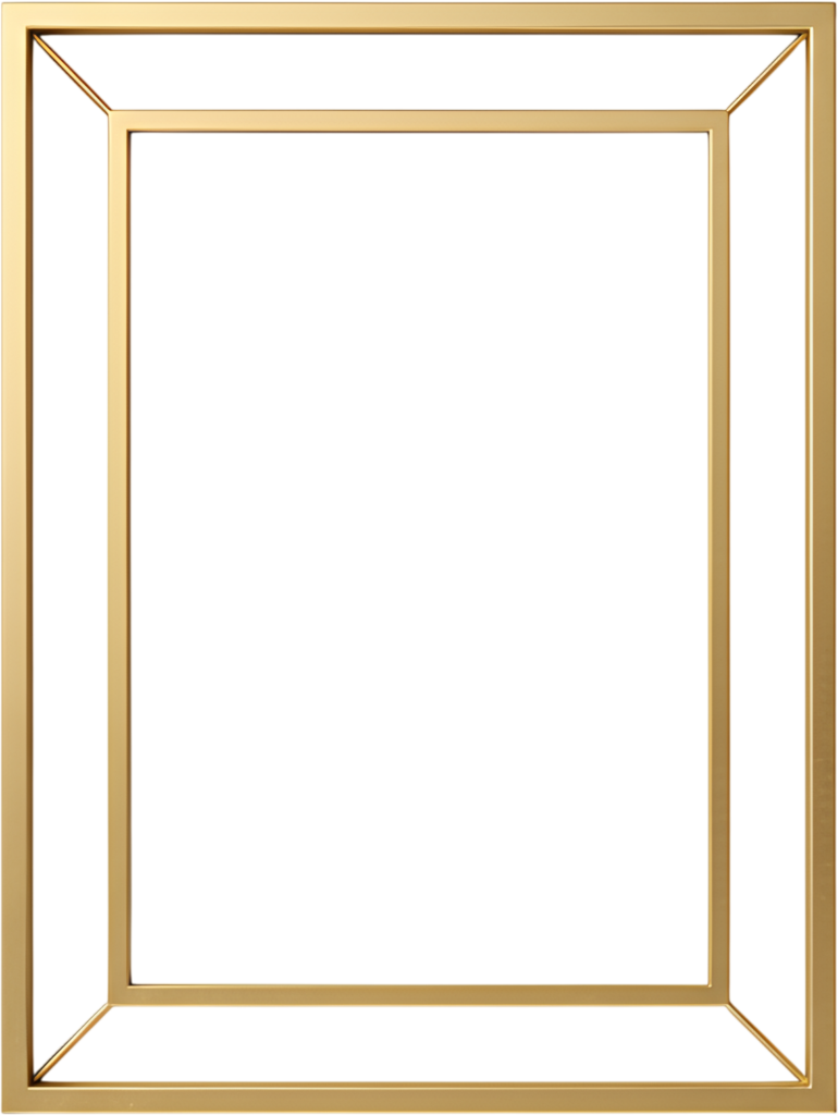 Modern gold abstract frame illustration, unique layered geometric PNG aesthetic 1 - Modern gold abstract frame illustration, unique layered geometric PNG aesthetic Free PNG Download