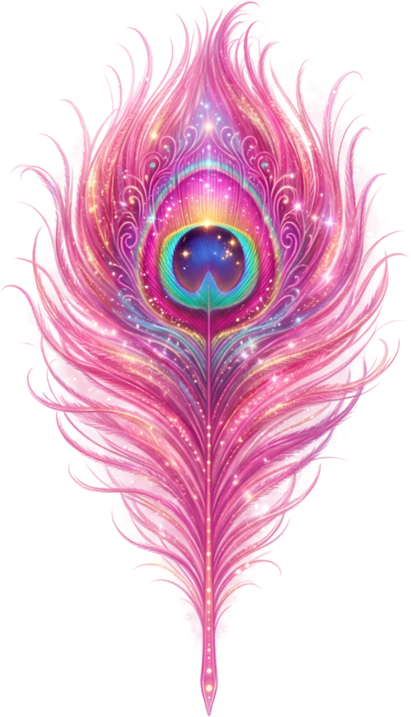 Witness the dazzling charm of this vibrant pink peacock feather, boasting a magical rainbow aura and ethereal shimmer, an exquisite PNG 1 - Witness the dazzling charm of this vibrant pink peacock feather, boasting a magical rainbow aura and ethereal shimmer, an exquisite PNG Free PNG Download