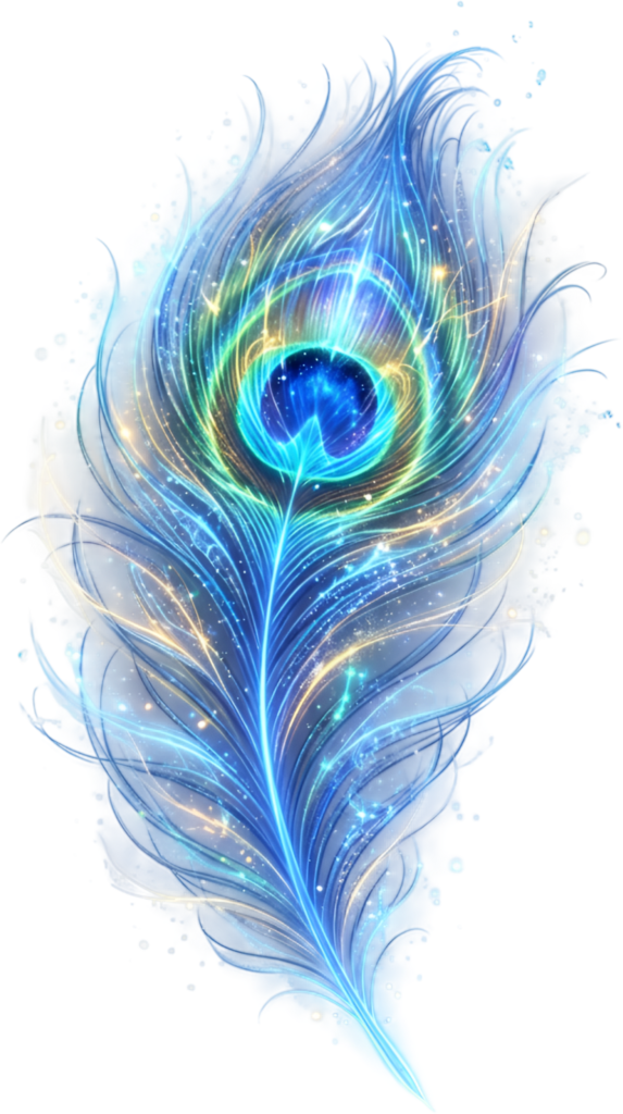 Immerse in the futuristic glow of this electric blue peacock feather, shimmering with light trails, a mystical digital PNG clip art for vibrant energy 1 - Immerse in the futuristic glow of this electric blue peacock feather, shimmering with light trails, a mystical digital PNG clip art for vibrant energy Free PNG Download