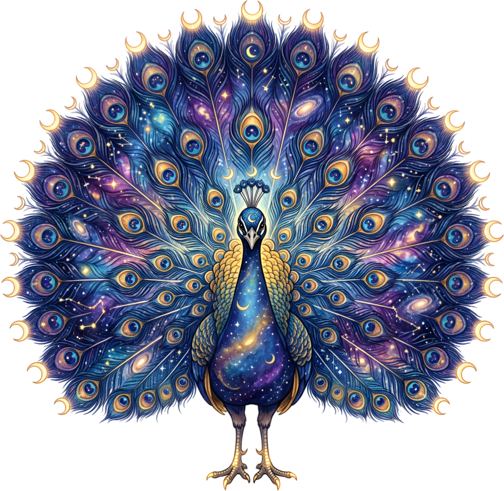 - Gaze upon a stunning galaxy peacock with celestial patterns, amazing for cosmic digital artwork PNG clipart Free PNG Download