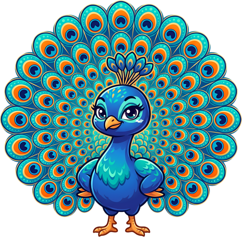Dynamic Blue Green Peacock PNG, a Bold Illustration featuring Full Fan Tail Feathers Clipart for projects. 1 - Dynamic Blue Green Peacock PNG, a Bold Illustration featuring Full Fan Tail Feathers Clipart for projects. Free PNG Download