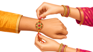 This stunning Rakhi Hands Illustration provides a perfect PNG graphic for designers creating vibrant Indian festival themed projects