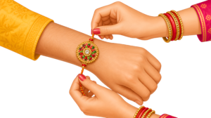 Unlock creative possibilities with this beautiful Rakhi Hands Illustration, a versatile PNG graphic for traditional festival projects