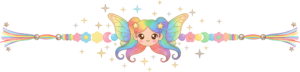 Presenting a whimsical rainbow fairy Rakhi, a delightful PNG artwork with celestial elements and soft pastel beads, perfect for enchanting digital illustrations