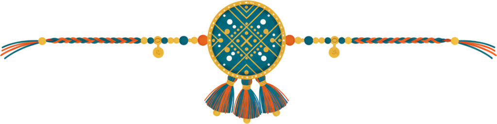 Explore a stunning bohemian Rakhi design PNG for your Raksha Bandhan celebration illustration projects 1 - Explore a stunning bohemian Rakhi design PNG for your Raksha Bandhan celebration illustration projects Free PNG Download