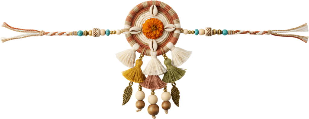 - Add festive charm with this unique dreamcatcher Rakhi PNG illustration, ideal for Raksha Bandhan crafting Free PNG Download